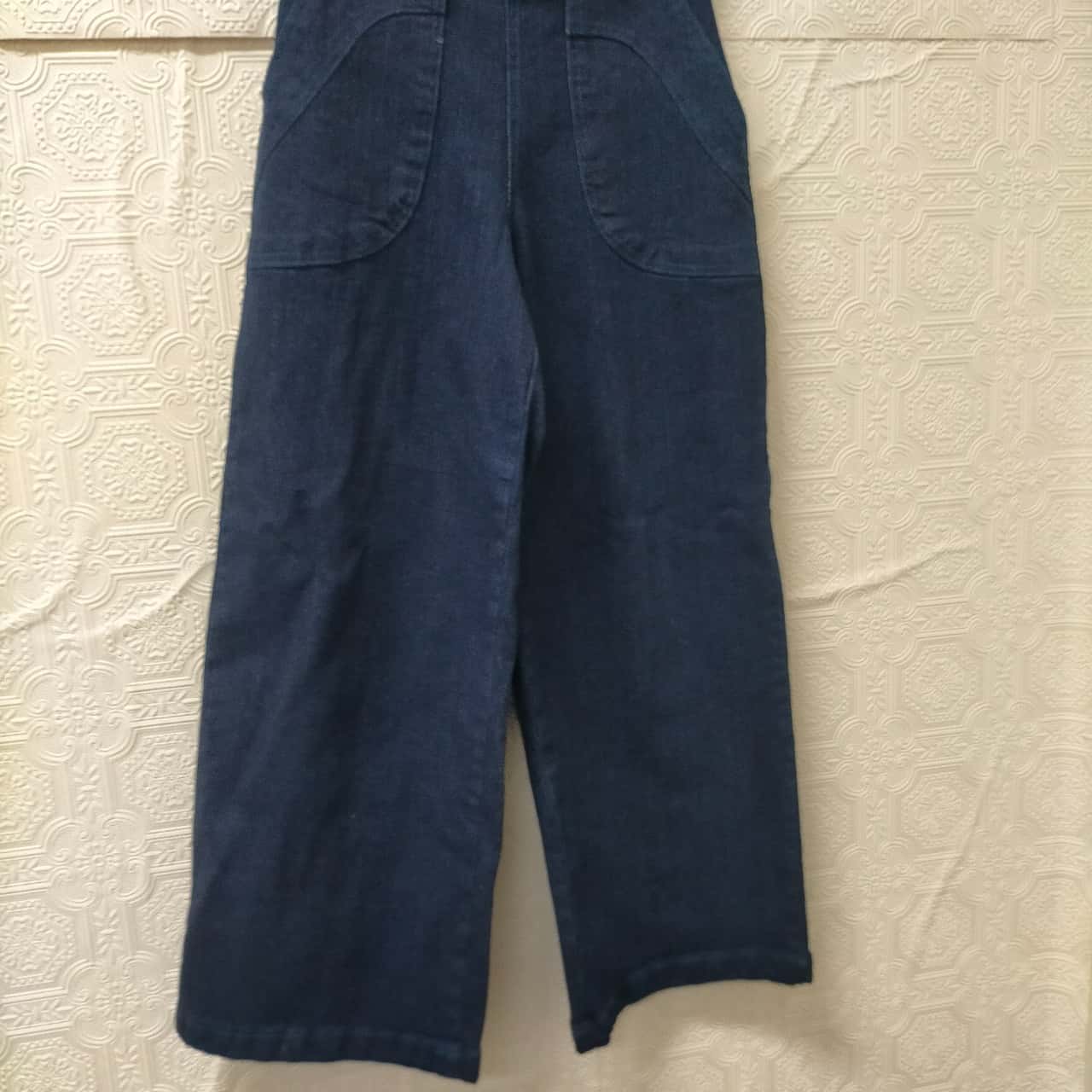 Pants Peggy Lou Navy Velvet Corduroy - Olga De Polga