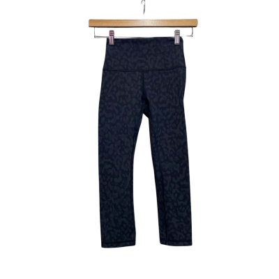 Lululemon Womens  Size 2 Leggings Black  / Grey 