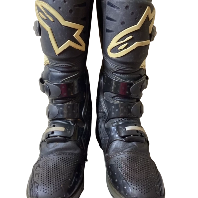 Alpinestar Tech 3 Black Boots Mens  Size 10 