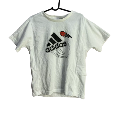 Adidas Kids size 116 youth T-Shirt White 
