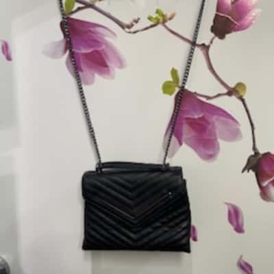  Wayne Cooper Womens Cross Body Black Hand Bag