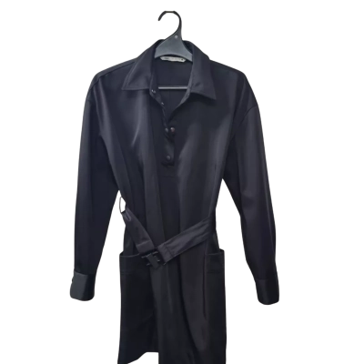 Zara Women's Size S Work Dress Black  