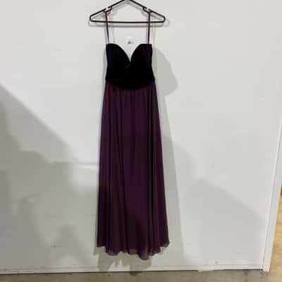 Morilee Madeline Garden Womens Dress Size 8 Purple RRP$410 