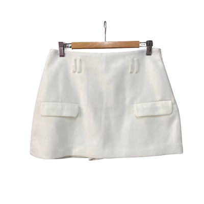 Dissh Womens  Size 12 Skort White RRP $119.99