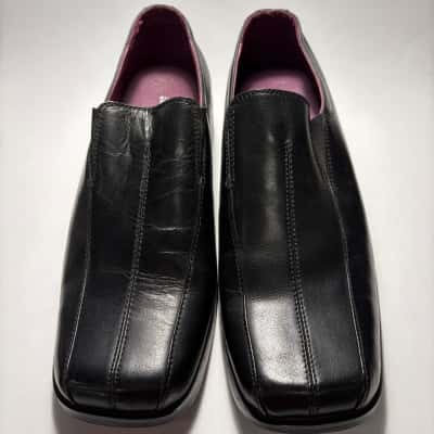 Julius Marlo Size 9 1/2 Slip On Leather Shoes