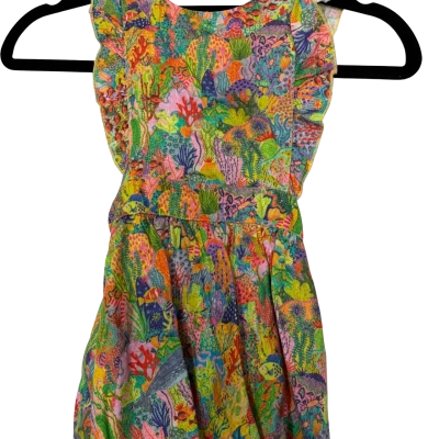 Kip&Co Size 18-24m / 2 printed pinfold dress 