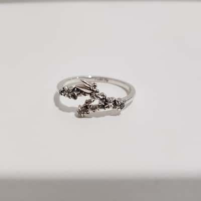 Pandora Disney Tinkerbell Silver Ring size 56
