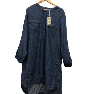 Flower Womens  Size 16 Midi Dress Blue BNWT$179