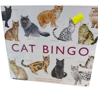 Cat bingo game brand new unopened 