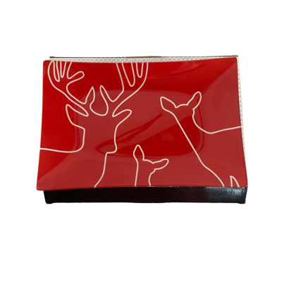 Oddo Glass Christmas Plate