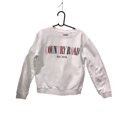 Kids Country Road White Jumper Size 8 