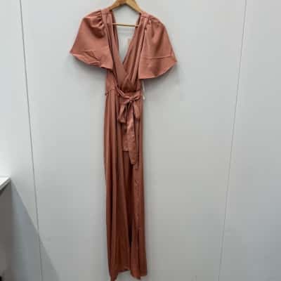 NEW - CHANCERY Laura Dress - Salmon - Size 12 