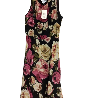 Wombat Womens  Size XL Midi Dress Floral 