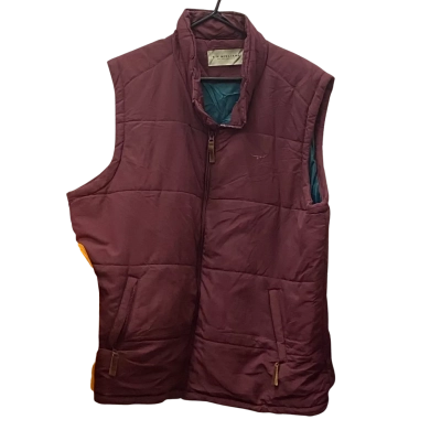 R.M. Williams Mens Size XXXXL Puffer Vest Maroon 