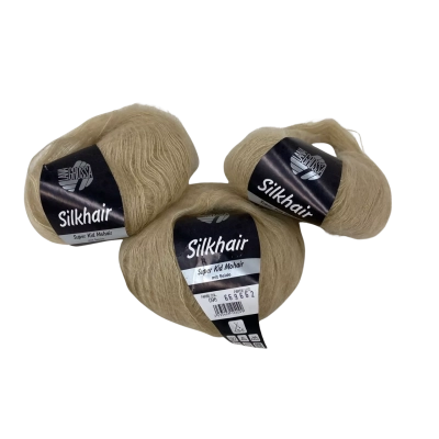 3 x Balls of Lana Grossa SIlkhair Super Kid Mohair 