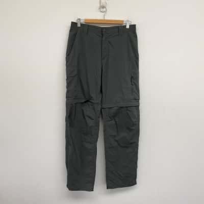 Columbia Grey Hiking Zip Pants Size 32