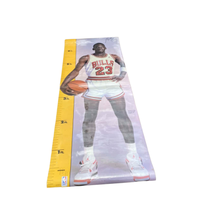 1987 Michael Jordan ‘measure up’ laminated poster (life size)