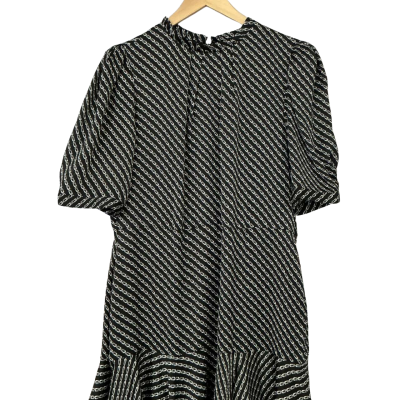 Portmans Womens  Size 16 Mini Dress Black  / White | Brand New | RRP $169.95  