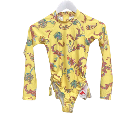 NEW Seafolly Kids  Size 10 One Piece Swimwear Yellow 