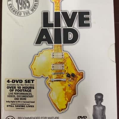 Live Aid 4 DVD Set