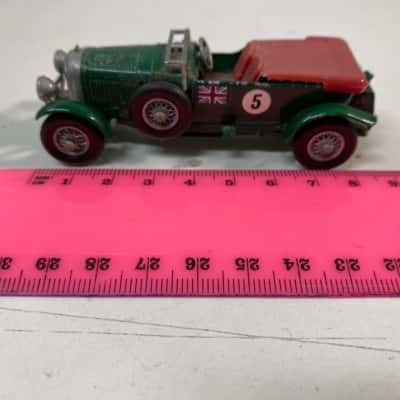 Models of Yesteryear Lesney 4.5 LITER BENTLEY 1929 No. 5 Green