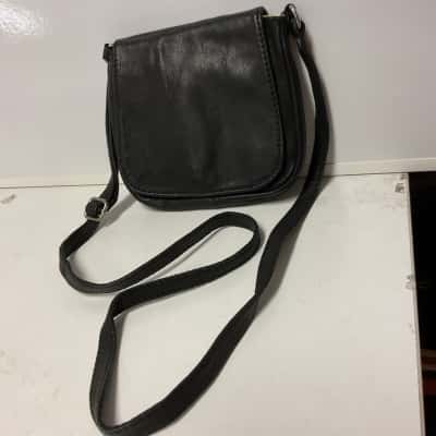 Borse in Pelle Womens Cross Body Bag Black  leather 