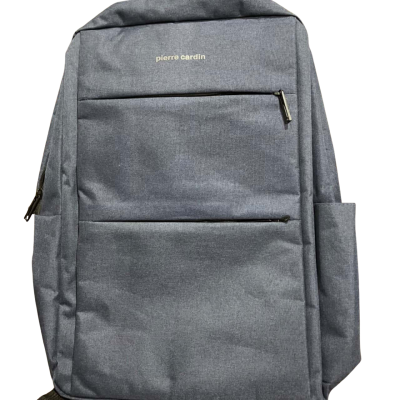 Pierre Cardin Mens Travel Backpack Navy Blue