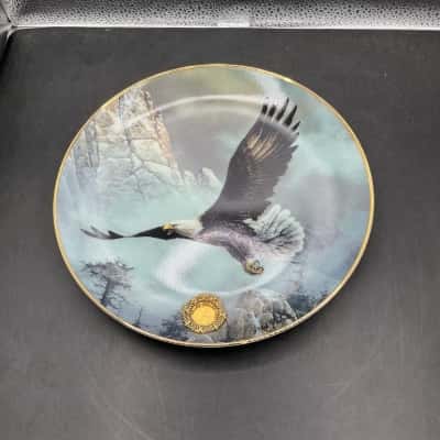 Franklin Mint Save the Eagle Plate