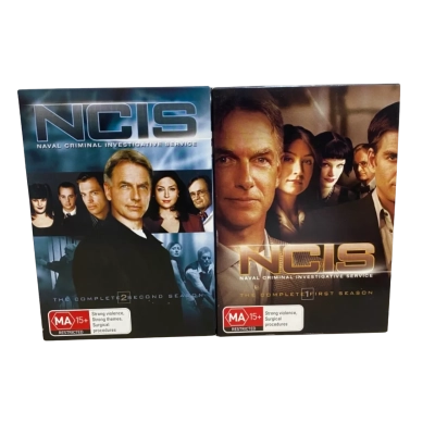 NCIS DVDs Season 1 & 2 box sets