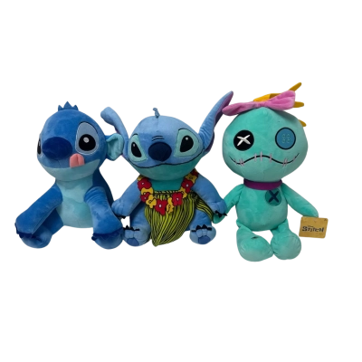 BNWT Stitch plush toys x3