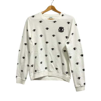 Kenzo Men’s Size M Eyeball Crewneck w/ Embroidery