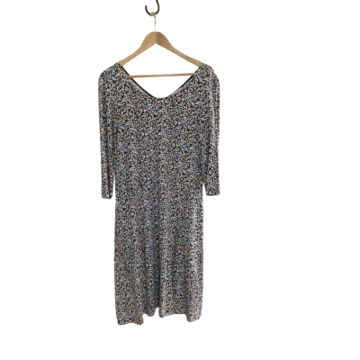 Sprit Women's Size XL Long Sleeve Dress Multicoloured / Pattern 