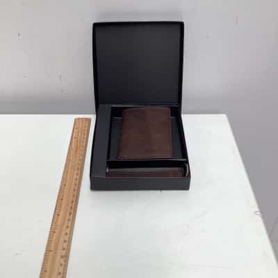 New TMSB Leather wallet and matching key ring in box