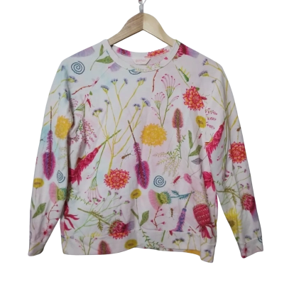 Gorman Women's Size S Long Sleeve Floral Top 