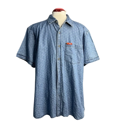 Lee Cooper Mens  Size XXXL Denim Shirt Blue 