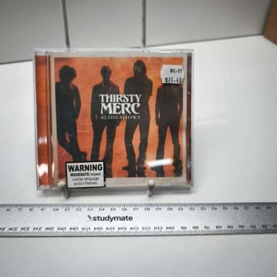 Thirsty Merc Slideshows CD Album Australian Rock Music with Parental Warning