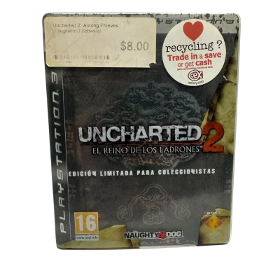 Uncharted 2 PS3 Game