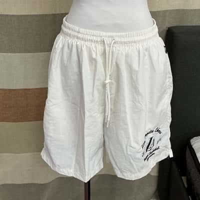 NBA Mens  Size XL Cargo Shorts White 