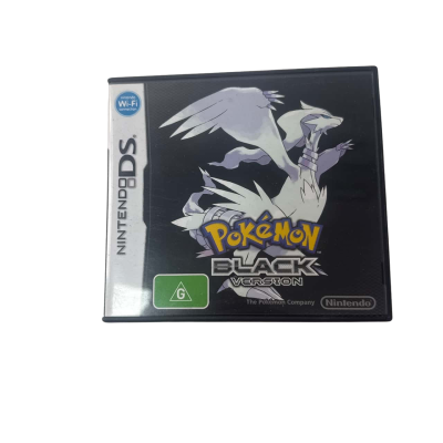 Nintendo DS Pokemon black version CASE ONLY no game 
