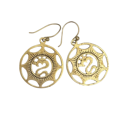 925 Aum earrings 