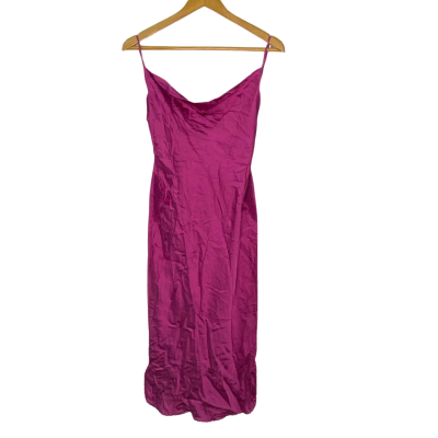 Tigerlily Womens  Size 8 Shoestring Strap Dress Purple 