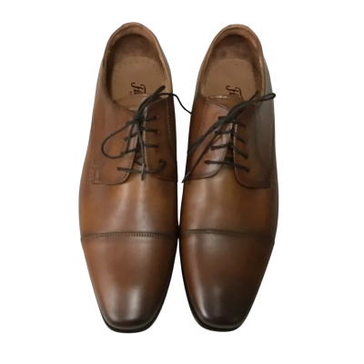 Florsheim Mens  Size 7 Brown Leather Mens Derby Shoe