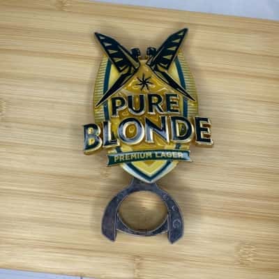 Pure Blonde Beer Tap Badge 