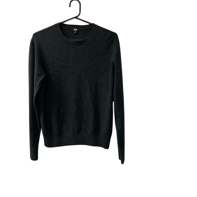 Uniqlo Mens Cashmere Jumper Size XS Grey 
