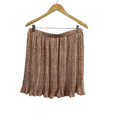 Portmans Womens  Size 14 Musk Texture Mini Skirt 
