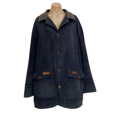 RM Williams Moleskin jacket with leather collar. Size XL 