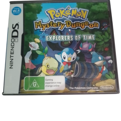 Pokemon Mystery Dungeon Explorers of time (2008) DS complete with booklet Game Cartridge 
