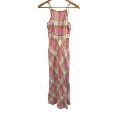 Country Road Womens  Size 6 Gingham / Pink  Dress