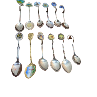 12 Silver Teaspoons 