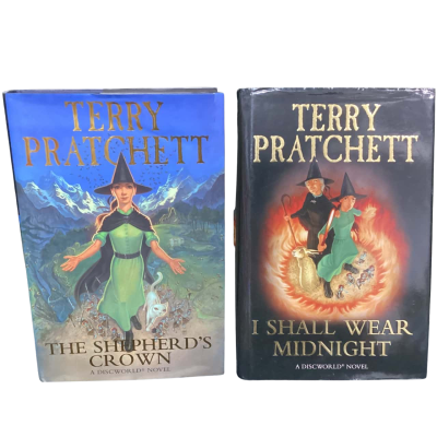 The Shepherd’s Crown & I Shall Wear Midnight by Terry Pratchett 